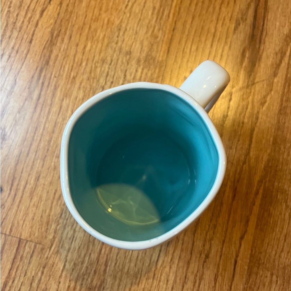 Rae Dunn by Magenta White Ceramic Swim Mug - Picture 7 of 8